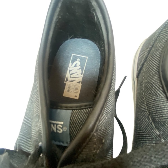 Vans Atwood Textile Herringbone Orion Skater Shoe SZ Y6 Women’s 7 - Picture 3 of 14